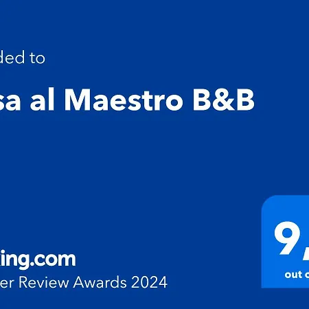 Casa Al Maestro Bed & Breakfast
